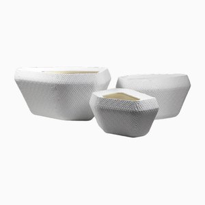 Salar Uyuni Coffee Table by Alma De Luce, Set of 3