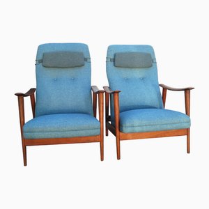 Combi Star Lounge Chairs from Stokke, 1960s, Set of 2