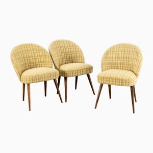 Cocktail Chairs, 1950s, Set of 3