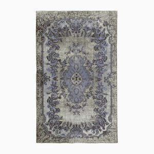 Tapis Gris Overdyed, Turquie, 1980s