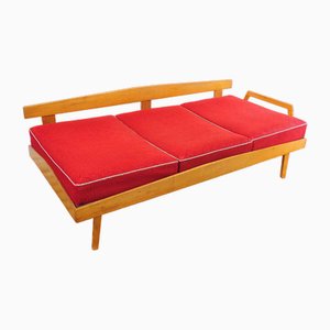 Mid-Century Day Sofa or Daybed, Former Czechoslovakia, 1960s