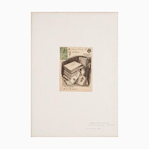 Aglaus Bouvenne, Collezione di libri, Acquaforte, 1900