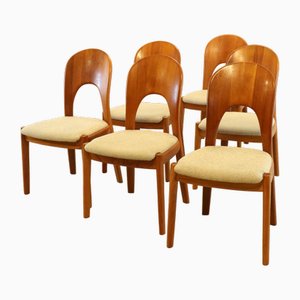 Vintage Stühle von Niels Koefoed für Koefoeds Hornslet, 6er Set
