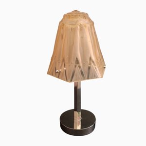 Lámpara de mesa francesa vintage de Muller Frères, años 30