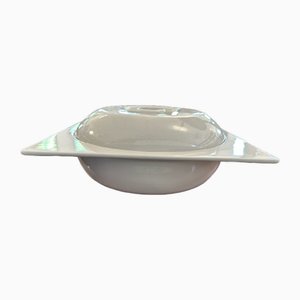 Keramikschale mit Deckel von Nove Zanolli & Sebellin, 1960er, 2er Set