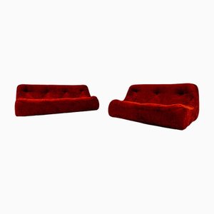 Kali 3-Seater and 2-Seater Sofa by Michel Ducaroy for Ligne Roset, France, 1970s, Set of 2