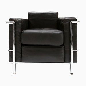 Fauteuil Vintage LC 2 par Le Corbusier, Jeanneret et Perriand pour Cassina