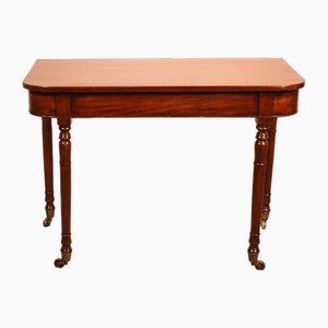 Petite Console 19ème Siècle en Acajou