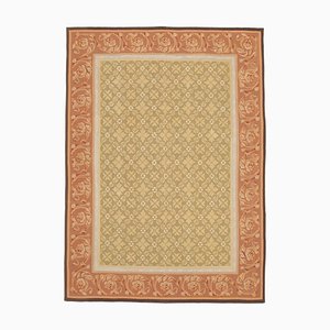 Kilim d'Aubusson Vintage Beige, 1990s