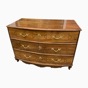 Baroque Chest of Drawers in Walnut, 1780s