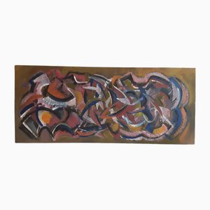 Norbert Louis, Melodisch 2000, 2005, Tempera on Cardboard