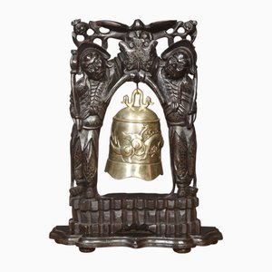 Oriental Brass Temple Bell, 1890s