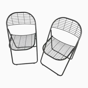 Niels Gammelgaard zugeschriebene Åland Wire Chairs für Ikea, 1980er, 2er Set