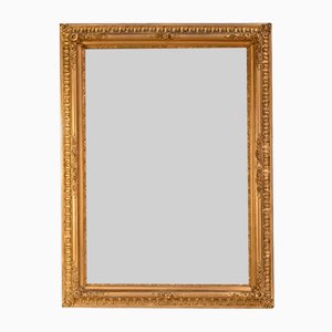 Grand Miroir en Bois Doré, Début du 19ème Siècle