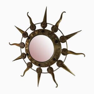 Konvexer Spiegel mit Sonne und Sternzeichen, 1950er