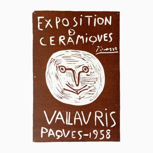 Pablo Picasso, Ceramic Vallauris, Lithograph, 1959
