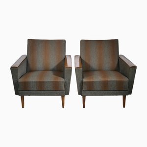 Set of Mid-Century Lounge Chairs, 1960s