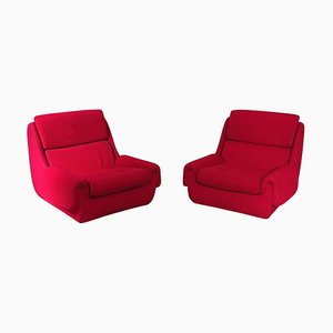 Set of Vintage Czechoslovakian Armchairs by Jitona, 1970s