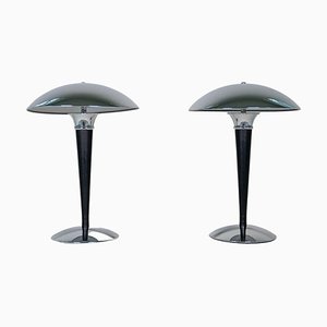 Scandinavian Art Deco Style Table Lamps from Ikea, 1980s, Set of 2