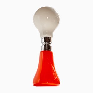 Glass Floor Lamp from Mazzega, 1960s