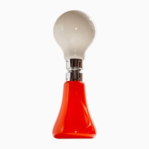 Lámpara de pie Birillo de vidrio de Carlo Nason para Mazzega, años 60