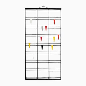 Hängende Mid-Century Garderobe von Coen De Vries für Pilastro, 1950er