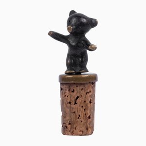 Bear Bottle Stopper by Walter Bosse, 1950s