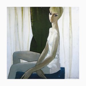 Laimdots Murnieks, Dancer, 1969, Huile sur Toile