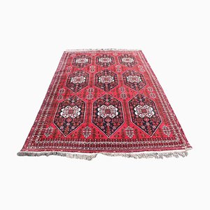 Grand Tapis Shiraz Artisanal Vintage du Moyen-Orient, 1980s