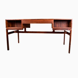 Danish 80 Model Desk in Rosewood by Arne Wahl Iversen for Vinde Mobelfabrik, 1960