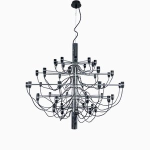 Mid-Ccentury Model 2097/50 Chandelier by Gino Sarfatti for Arteluce, Italy, 1958