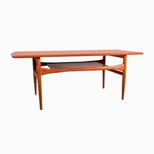 Dänischer Couchtisch aus Teak von Robert Christensen für Arrebo Mobler, 1960