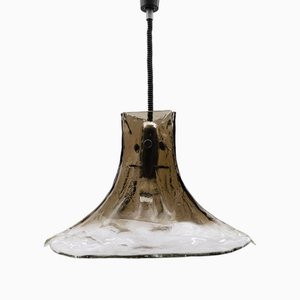 Lámpara colgante de cristal de Murano de Carlo Nason para Mazzega, años 60