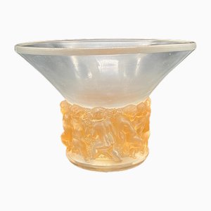 Farandole Vase in Glass by René Lalique, 1930s