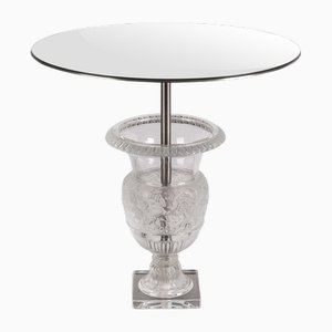 French Versailles Pedestal Table by René Lalique, 2000s