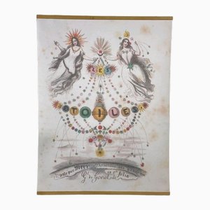Les Etoiles Dernière Féerie Astronomie des Dames, 19e siècle, impression couleur sur toile