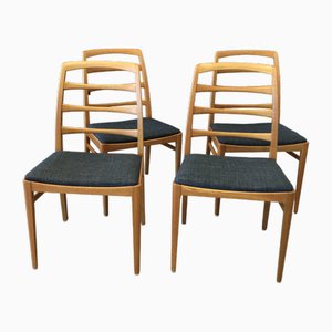 Chaises Reno Vintage en Chêne par Bertil Fridhagen pour Bodafors, 1960, Set de 4