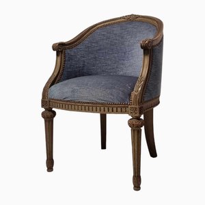 Chaise De Bureau Style Louis XVI Début 19ème Siècle