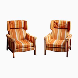 Lounge Chairs by Umberto Colombo & Alberti Reggio, 1950s, Set of 2