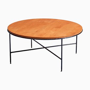 Model 1580 Planner Group Coffee Table in Iron and Maple by Paul McCobb for Winchendon, 1950s