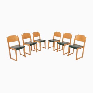 Chaises Scandinaves par Herman Seeck pour Asko, 1950s, Set de 6