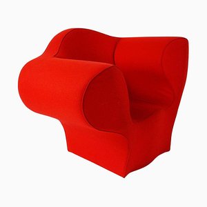 Red Soft Easy Chair by Ron Arad for Moroso, 1990s