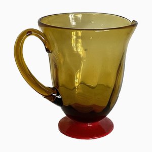 Murano Glass Pitcher by Vittorio Zecchin, 1930