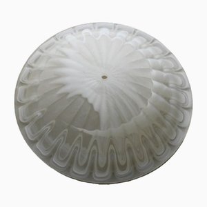 Pantalla para lámpara vintage de cristal de Murano