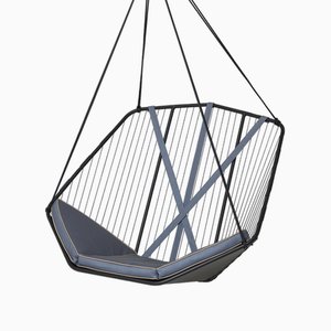 Minimal Outdoor Hanging Swing Chair from Studio Stirling