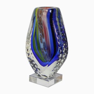 Vase en Cristal de Murano, 1980s