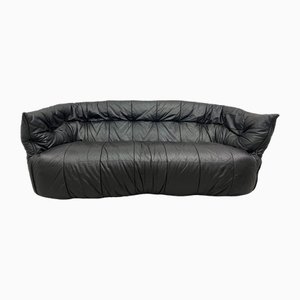 Vintage Leather Brigantin 3-Seater Sofa from Ligne Roset, 1980s