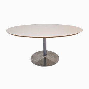 Mesa de comedor oval de Pierre Paulin para Artifort, años 2000