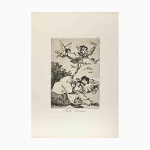 Francisco Goya, Todos Caeràn, Etching, 1794-8
