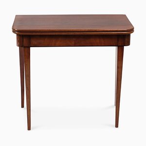 Mesa plegable Biedermeier de caoba, 1820